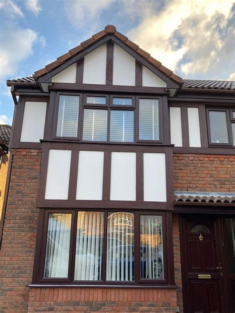 mock tudor cladding replacement|mock tudor replacement.